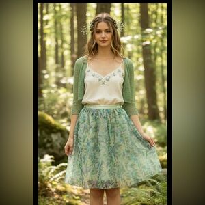 Lauren Conrad Disney Cinderella pastel Skirt Tutu Tulle fairycore dead stock